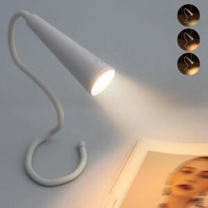 lámpara de cuello recargable